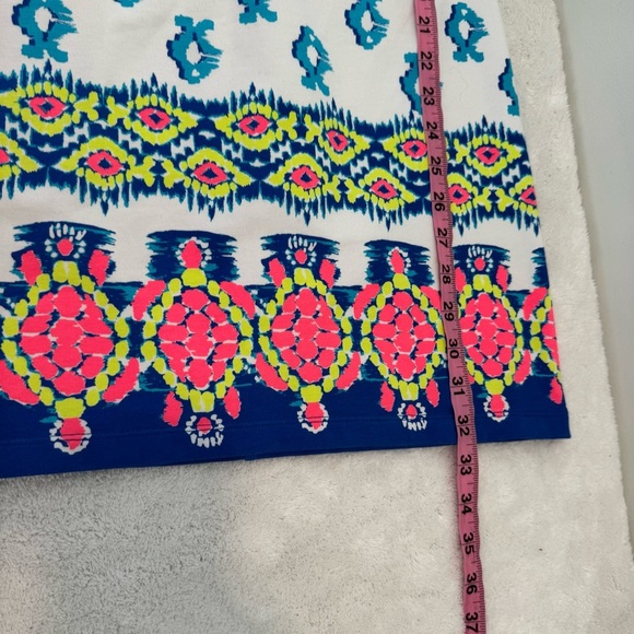 Lilly Pulitzer Harper to the Sea Shift Dress Turtle Fish XXS - Picture 9 of 9